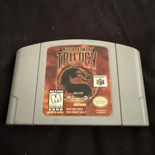 Mortal Kombat Trilogy – Authentic N64 Game – Tested & Working