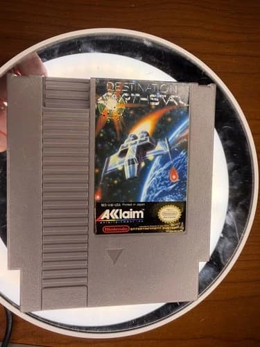 Destination Earthstar (Nintendo Entertainment System, 1990) NES Authentic Clean