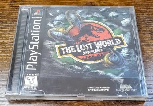 Jurassic Park The Lost World PS1 CIB *Complete* Sony PlayStation 1, 1997 TESTED