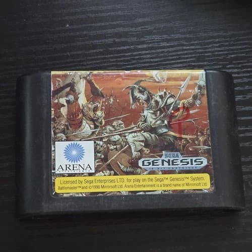 Battle Master (Sega Genesis, 1991) ☆ Authentic ☆