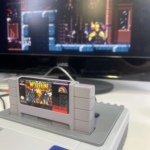 Wolverine Adamantium Rage Super Nintendo SNES Cartridge Only