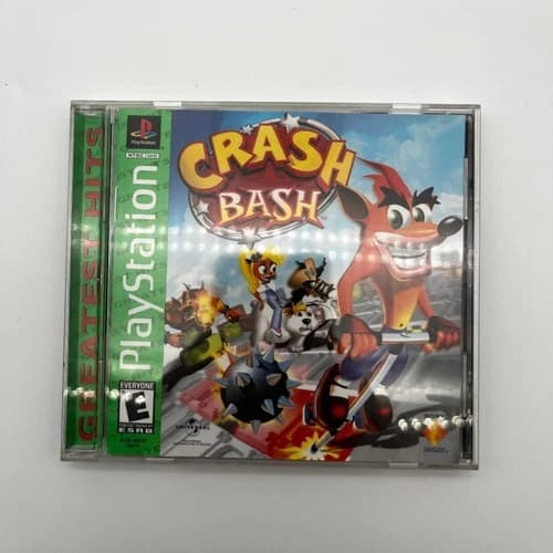 Crash Bash PlayStation PS1 Greatest Hits Authentic Tested CIB