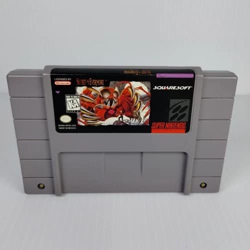 Secret of Evermore (Super Nintendo SNES) Cart Only - Tested - Free Shipping