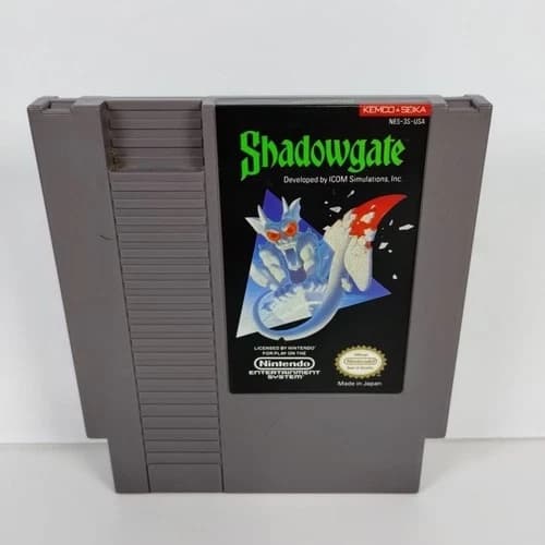 Shadowgate (Nintendo NES) Tested - Free Shipping