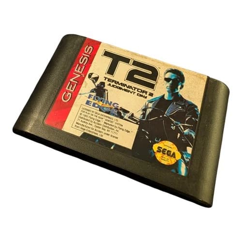 T2: The Arcade Terminator 2 Judgment Day Game Sega Genesis, Cartridge Only