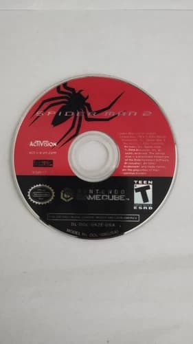 Spider-Man 2 (Nintendo GameCube, 2004) Disc Only Tested