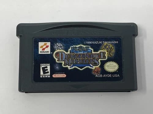 Yu-Gi-Oh Dungeon Dice Monsters (Nintendo Game Boy Advance GBA) Tested, Authentic