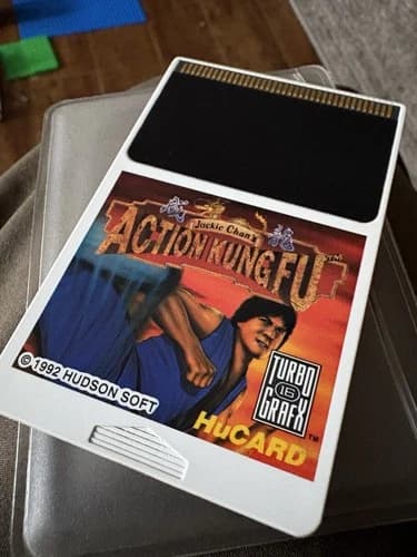Jackie Chan's Action Kung Fu (Turbo Grafx 16) Hu-Card Only - Tested