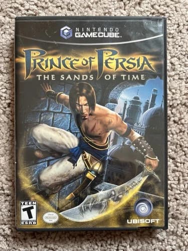 Prince of Persia The Sands of Time Nintendo GameCube 2003 w/ Instructions Tested