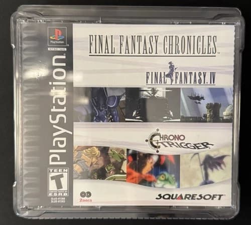PlayStation 1 Final Fantasy Chronicles PS1 CIB Complete w/ Registration Nice!