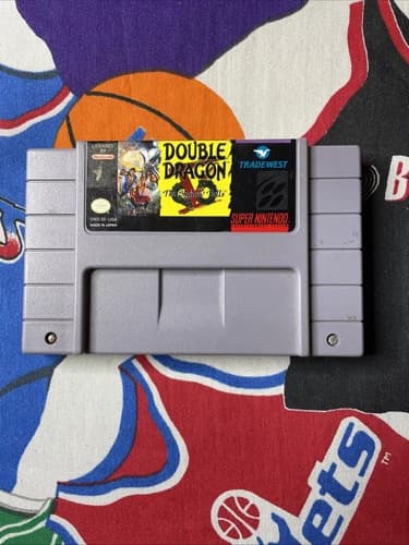 Double Dragon V: The Shadow Falls (Super Nintendo, 1994) SNES Authentic