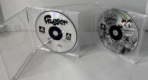 Crash Bash And Frogger PlayStation 1 PS1 Games Tested
