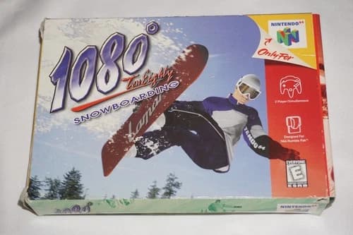 1080 Snowboarding (Nintendo 64 N64) Complete in Box CIB