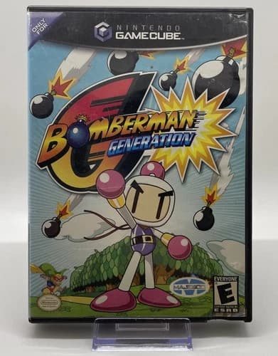 Bomberman Generation (Nintendo GameCube, 2002) Complete With Manual