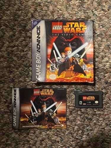LEGO Star Wars: The Video Game Nintendo Game Boy Advance CIB COMPLETE