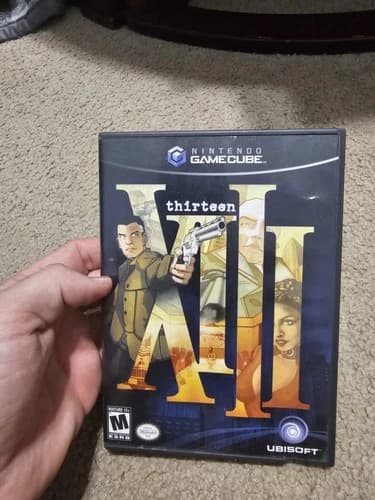 XIII Thirteen Nintendo GameCube 2003 Complete Cib Used Nice See Pics *17