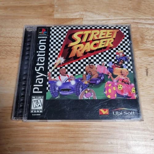 Street Racer PS1 Sony PlayStation 1, 1996 - Tested
