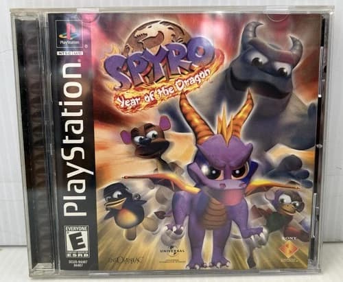 MA6 Spyro Year of the Dragon (Sony PlayStation 1 PS1, 2000) Complete - TESTED