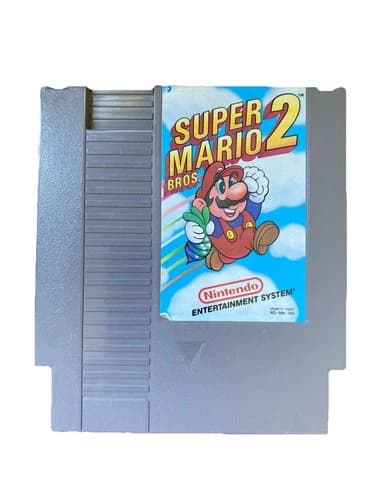 Super Mario Bros. 2 (Nintendo Entertainment System, 1988) NES