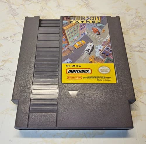 Motor City Patrol NES Cart Game for Nintendo | Cleaned Polished Tested Working