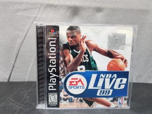 NBA Live 99 (Sony PlayStation 1, 1998) PS1 CIB! W/ Manual! Works! Ships FREE!