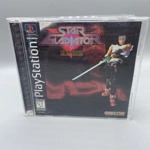 Star Gladiator - Episode: I Final Crusade - PS1 Complete CIB w/ Reg Card