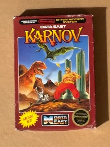 Nintendo NES Karnov Complete CIB