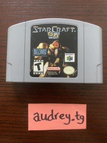 StarCraft 64 - Nintendo 64 N64 - TESTED AND WORKING