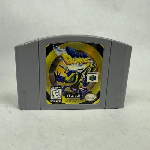 BUCK BUMBLE N64 1998 W/ VIDEO AUTHENTIC OEM TESTED NINTENDO 64