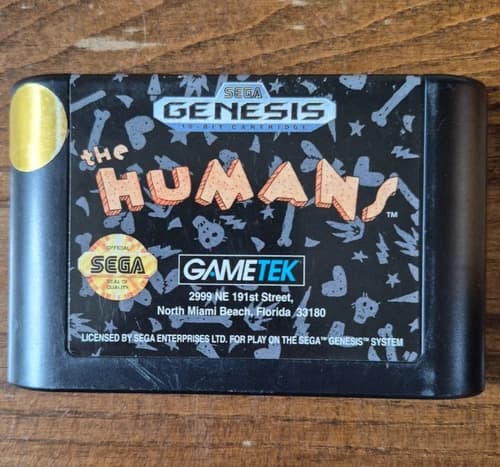 The Humans, Sega Genesis Cartridge