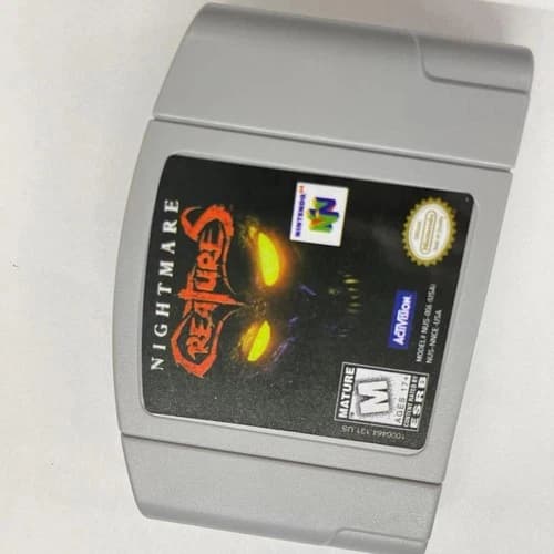 Nightmare Creatures - Nintendo 64 (N64) Hard to find Highly sought after