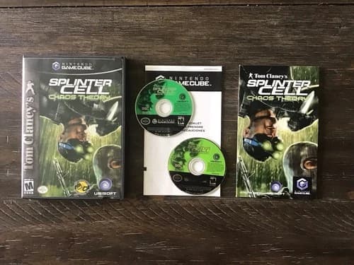 Tom Clancy's Splinter Cell: Chaos Theory (Nintendo GameCube) CIB COMPLETE Tested
