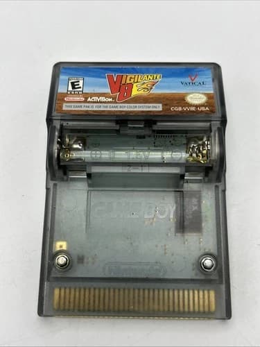 Vigilante 8 (Nintendo Game Boy Color GBC, 1999) Tested - Working Rumble No Cover