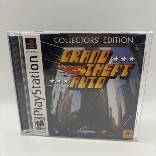 Grand Theft Auto Collectors' Edition Sony PlayStation 1 - Tested - Fast Shipping