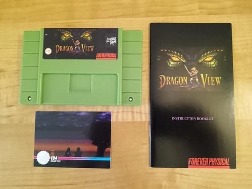 Dragon View Super Nintendo SNES Limited Run Games 2023