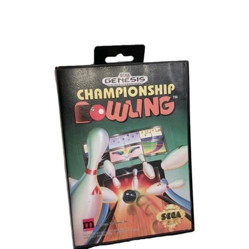 Sega Genesis Championship Bowling