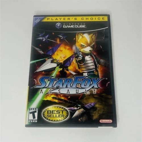 Nintendo Star Fox: Assault (Player's Choice) - GameCube - 2005 - CIB - CLEAN
