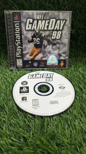 NFL GameDay 98 (Sony PlayStation 1, 1997) PS1 Complete CIB With Manual Tested