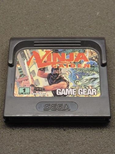 Ninja Gaiden (Sega Game Gear, 1991) Authentic Cartridge Only