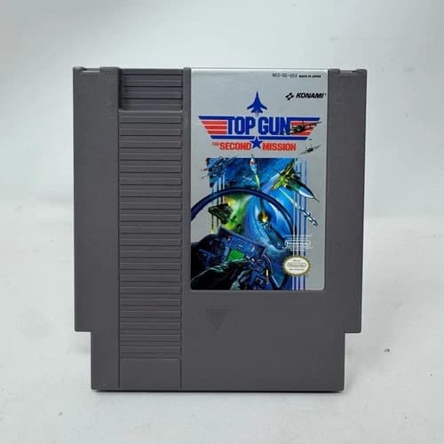 Top Gun: The Second Mission Nintendo Entertainment System, 1990 NES - Tested