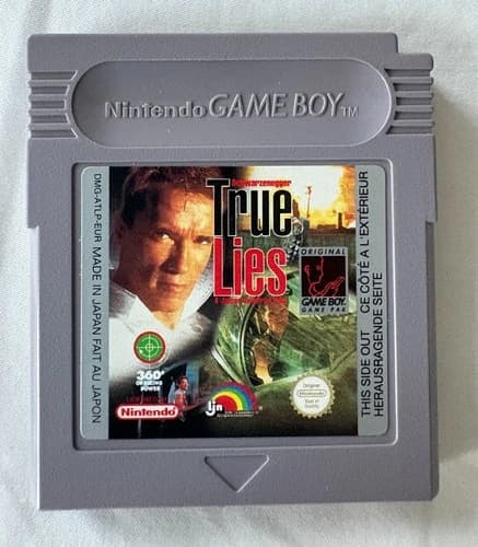 True Lies GameBoy cart