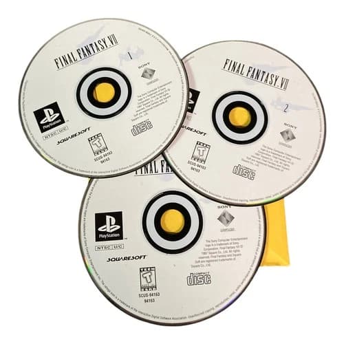 Sony PlayStation 1 PS1 Disc Only TESTED Final Fantasy VII FF7 BL