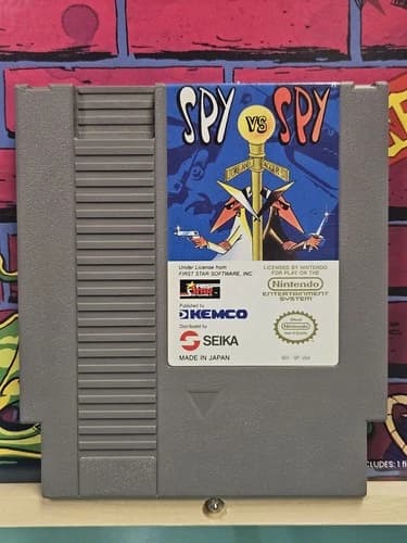 Spy vs Spy - Nintendo NES - AUTHENTIC Game Cartridge Only (CP3014738)