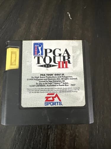 Sega Genesis Game Only PGA Tour Golf III
