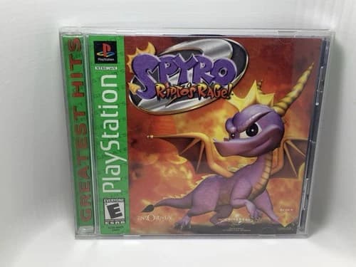 Spyro 2: Ripto's Rage PS1 (Sony PlayStation 1) CIB Complete Tested