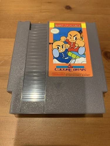 Kung Fu Heroes Nintendo Entertainment System, NES, 1989 game Only Authentic