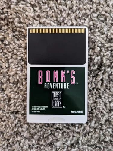 Bonk's Adventure TurboGrafx-16 HuCard Only NEC TG16