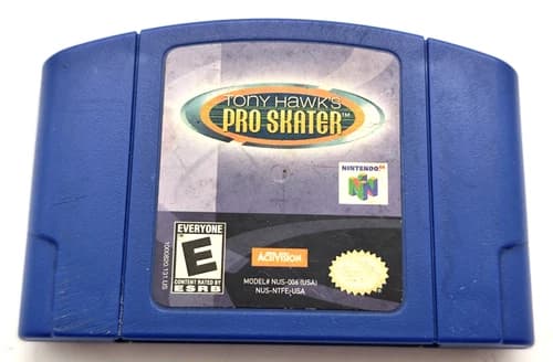 Tony Hawk's Pro Skater (Nintendo 64 N64, 1999) *Cart Only* Authentic Tested!
