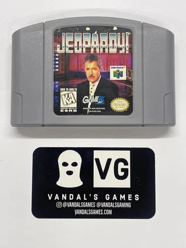 N64 - Jeopardy Nintendo 64 Cart Only #2927