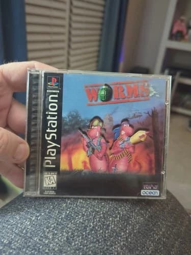 Worms PS1 Sony PlayStation 1, 1996 – Tested